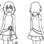 Kiddy Grade Production Artwork - Main Characters - image 52